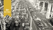 Werkshalle der Hanomag-Fabrik in Hannover 1960  