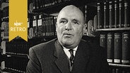 Bibliotheksdirektor Hans Wagner 1960 in der StaBi Bremen im Interview  