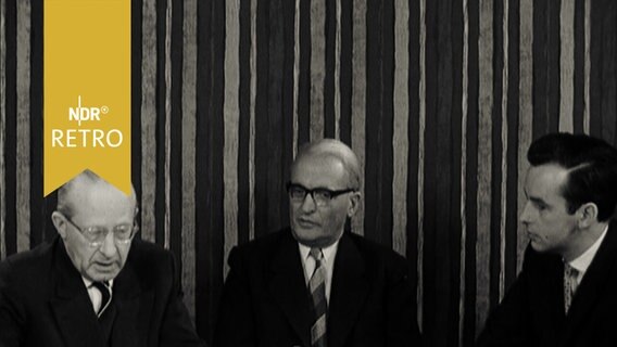 Experten diskutieren zum Thema Atomenergie in der Landwirtschaft (1961)  