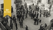 Hamburger Börsenparkett von oben (1957)  