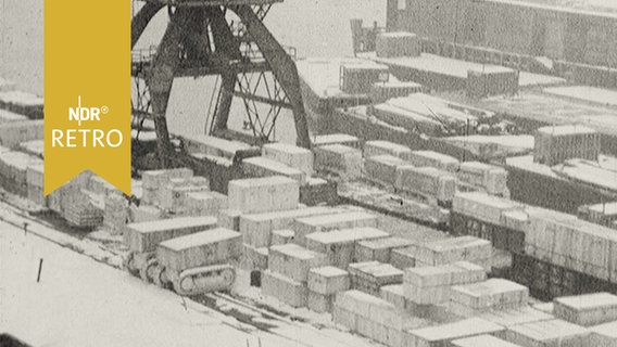 Containerterminal im Schnee (1965)  