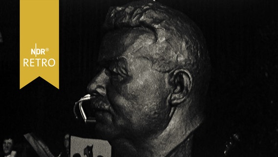 Metallbüste von Friedrich Ebert (1965)  
