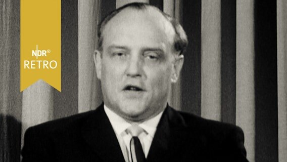 Jochen Steffen als neuer SPD-Vorsitzender in Schleswig-Holstein im Interview (1965)  