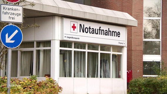 Die Notaufnahme der Sana Kliniken in Lübeck.  