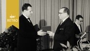 Gottfried Kluge bei Entgegennahme des Gustav-Lesemann-Preises in Kiel 1961  