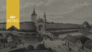 Historische Darstellung der Hamburger Wallanlagen (1965)  