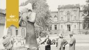 Denkmalenthüllung "Nathan der Weise" vor dem Lessing-Haus in Wolfenbüttel (1961)  