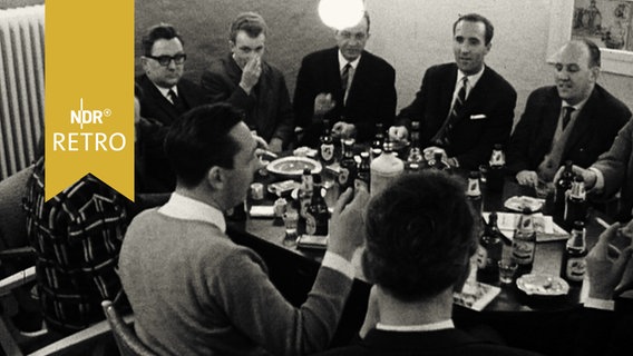 Politischer Stammtisch 1965 in Kronshagen  