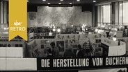 Blick über die Ausstellungshalle der Buchmesse "Hamburg literarisch" 1965  