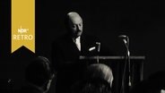 Gyula Trebitsch bei einer Rede 1961  