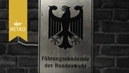 Wappen auf einem Schild: "Führungsakademie der Bundeswehr"  