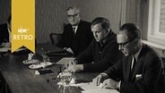 Kabinettssitzung in Kiel 1961  