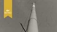 Funkturm in Osnabrück von unten (1961)  