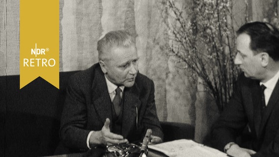 Raketenbau-Pionier Eugen Sänger im Studio-Interview 1962  