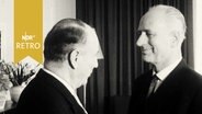 Georg Diederichs und Paul Nevermann im Gespräch 1962  