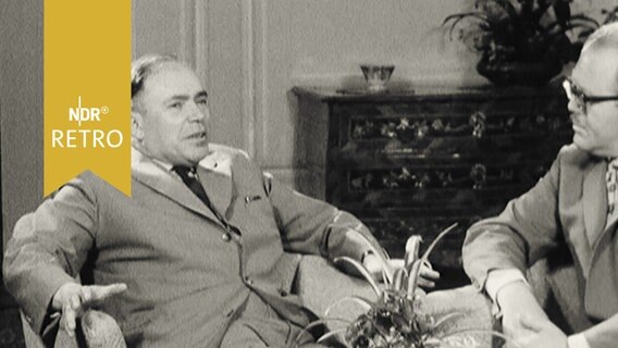 Oskar Fritz Schuh im Interview 1962.  