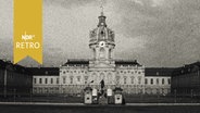 Panoramabild Schloss Charlottenburg in Berlin (1962)  