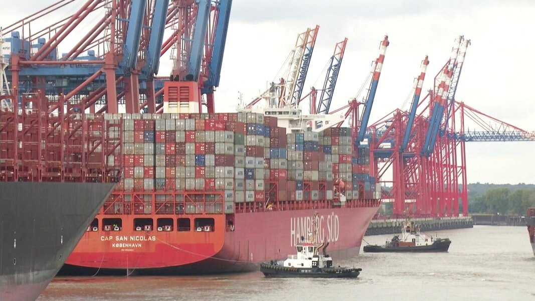 Studie Hamburger  Hafen  w chst langsamer NDR de Fernsehen