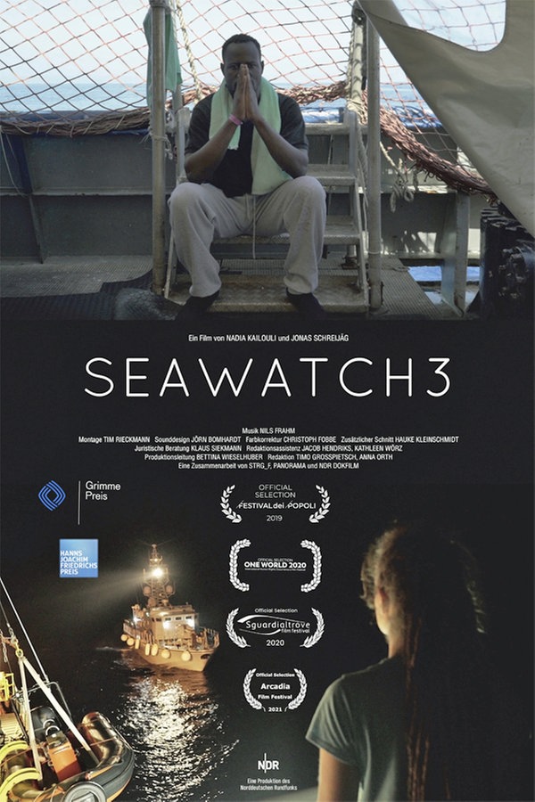 Filmplakat der NDR-Dokumentation "SeaWatch3" © NDR 