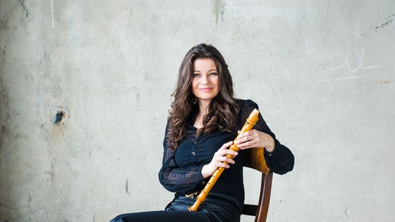 Star-Flötistin Dorothee Oberlinger © Henning Ross Foto: Henning Ross