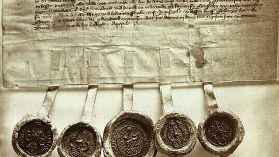 Abtretungsurkunde von 1420 Abtretungsurkunde von 1420