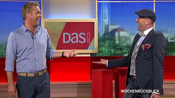 Hinnerk Baumgarten und Thomas Rath. © NDR 