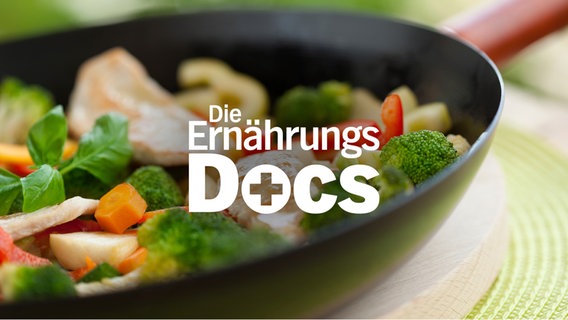 Die ErnährungsDocs - das Logo der E-Docs im NDR Fernsehen. © NDR/iStockphoto 