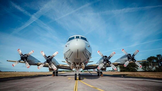 Seefernaufklärer vom Typ P-3C "Orion" auf dem Marinefliegerhorst Nordholz. © NDR/Bundeswehr/Jana Neumann/sunflightmedia production 