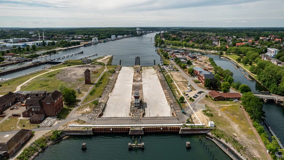 Sanierung Schleusenanlage Kiel-Holtenau © NDR/WSA Schleswig-Holstein/Carsten Bernot 