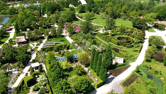 Der Park der Gärten in Bad Zwischenahn ist die größte Mustergartenanlage Deutschlands. © NDR/erdmanns Filmproduktion/Max Struck 