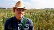 Moorbauer Henning Voigt will den Spagat zwischen Landwirtschaft und Klimaschutz schaffen. © NDR/Populärfilm 
