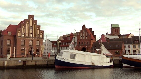 Wismar, der Blick vom Hafen. © NDR 