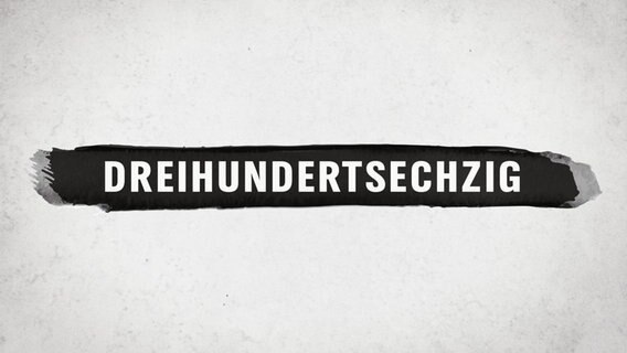Schriftzug dreihundertsechzig © NDR 