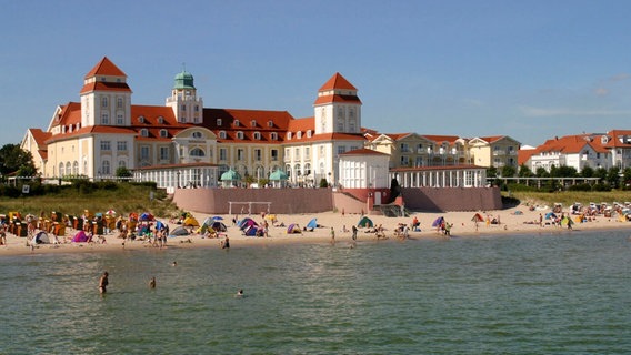 Das Seebad Binz auf Rügen galt lange als "Nizza des Ostens". © NDR/Naturfilm 2006 