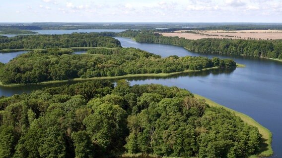 Der Schaalsee ist der Größte der Lauenburgischen Seen. © NDR/Doclights GmbH/coraxfilm GmbH 
