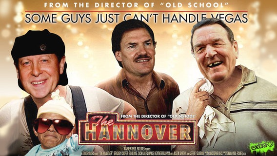 The Hannover mit Meine, Maschmeyer, Schröder und Obama  Foto: Christian Schröder