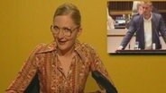 Nachrichtensprecherin  