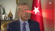 Recep Tayyip Erdogan mit dem Röntgenblick für Journalisten  