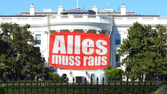 Alles mus raus im Weißen Haus  