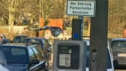 Ein Parkautomat in Kiel  