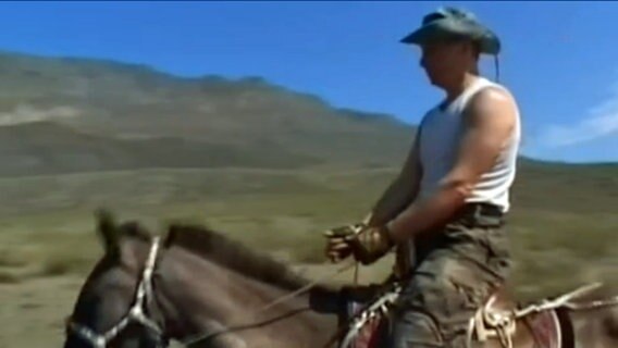 Putin auf einem Pferd © NDR 