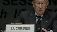 Ex-IOC-Chef Samaranch  Foto: Screenshot