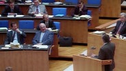 Joschka Fischer und Helmut Kohl. Drei Zentner fleischgewordene Vergangenheit.  