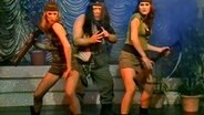 Szene aus fiktivem Rambo Musical © Screenshot NDR 