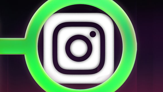 Das Logo von Instagram © NDR 