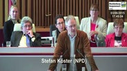 Stefan Köster redet im Landtag  