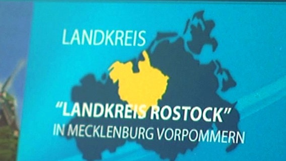Grafik Landkreis "Landkreis Rostock" © NDR 