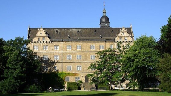 Das Schloss Wolfsburg. © Stadt Wolfsburg/Städtische Galerie Wolfsburg Foto: Klaus Reichardt
