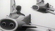 Fahrgeschäft auf dem Hamburger Dom 1965.  