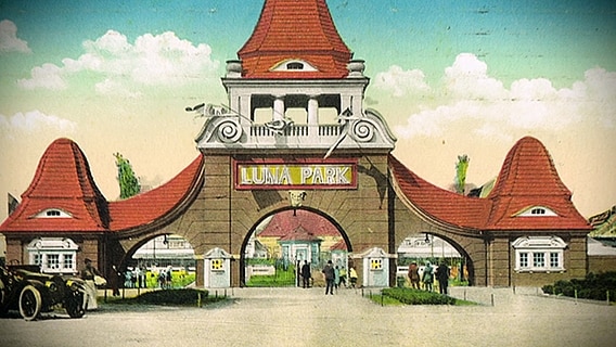 Ein Bild vom früheren Luna Park in Hamburg © NDR / Hamburg Journal 